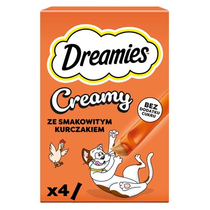 Kremowe Przysmaki dla kota Creamy z Pysznym Kurczakiem - brand image