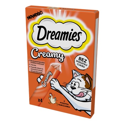 Kremowe Przysmaki dla kota Creamy z Pysznym Kurczakiem - brand image